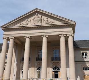 Blick zum Neuen Kurhaus von Aachen