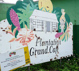 Schild der Plantation