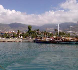 Eine Fahrt auf dem Mittelmeer ab Alanya