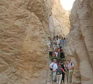 Treppe zum Grab