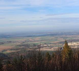 Blick hinunter gen Norden.