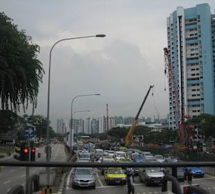 Auf dem Weg nach Downtown