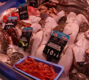 Mercado Central - Bummel durch die Markthalle