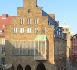 Seitenansicht Rathaus