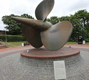 Backbordschraube des Schweren Kreuzer Prinz Eugen