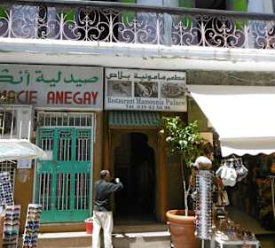 Eingang zum Restaurant