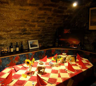 Impressionen aus dem Gastraum des Taormina