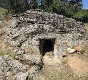 Römischer Domus in den Bergen