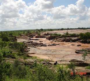 2 Monate später wieder der Galana River