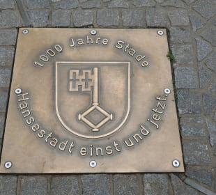 Bei einem Spaziergang durch die Altstadt von Stade