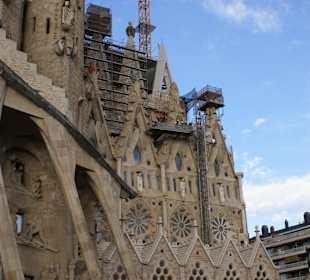 Außenimpression La Sagrada Familia