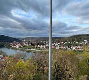 Ausblick Burg Wertheim