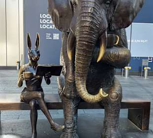 Bronze Skulpturen von Gillie und Marc Schattner 