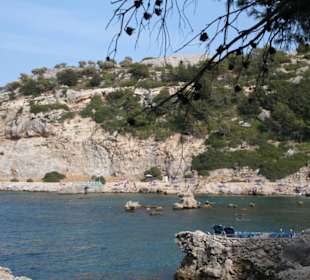 Ausblick auf die Bucht