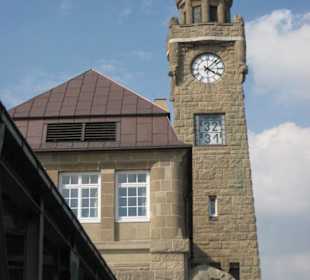 Aktueller Wasserstand an den Landungsbrücken