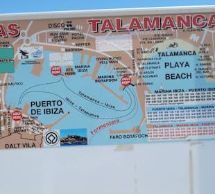 Boot von Botafoch nach Eivissa