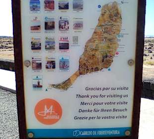 Lehrpfad El Tostón Cotillo in Cotillo