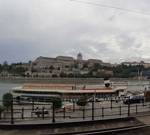 Burgberg / Burgpalast in Budapest,