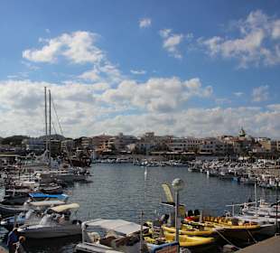 Blick auf Marina 
