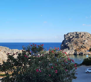 Die Bucht in Lindos