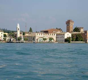 Lazise vom Wasser aus