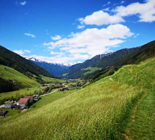 Weg zur Bizathütte von Steinhaus