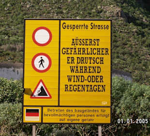 Die Auffahrt zum Leuchturm