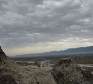 Skalne miasto Upliscyche w Gruzji