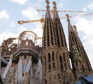 Außenimpression La Sagrada Familia