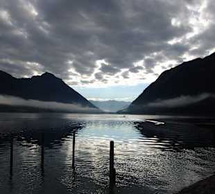 Blick von Achenkirch in den Süden des See