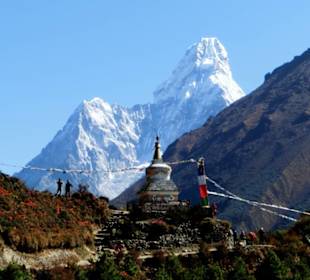 Ama Dablam mit Chörten