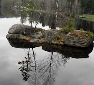 Blick zum Fichtelsee