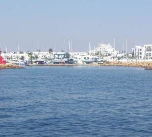 Der hafen von Port el Kantaoui
