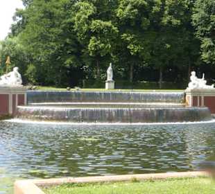 Bei der Großen Kaskade im Schlosspark Nymphenburg