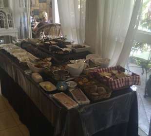 Teil des Brunchbuffets