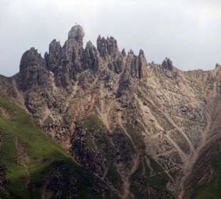 Blick von der Seiser Alm