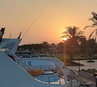 Simsim Start bei Sonnenaufgang