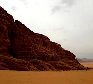 Wüstenlandschaft Wadi Rum