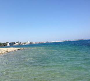 Das war unser Strand