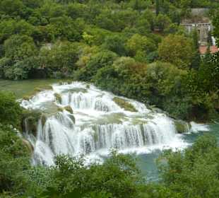 Travertin - Wasserfälle