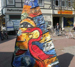 Stein der Apfelöttin Vorderseite