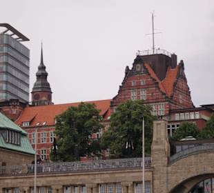 Wir sind wieder an den Landungsstegen