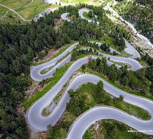 Rettenbachferner Ausblick ins Tal