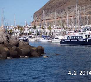 Hafeneinfahrt von Puerto de Mogan