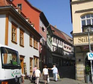 Die Krämerbrücke in Erfurt