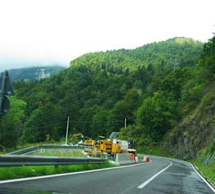 Italy wo man Parken konnte Baumaschinen