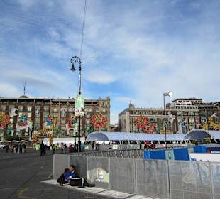 Schneepiste und der Zocalo