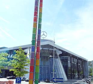 Mercedes-Benz Arenabei der MHP-Arena (ehemals Merc