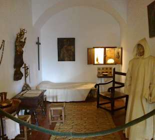 Schlafzimmer des Abtes