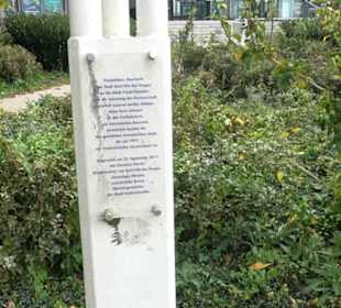 Skulptur Partnerstädte Stadtgarten